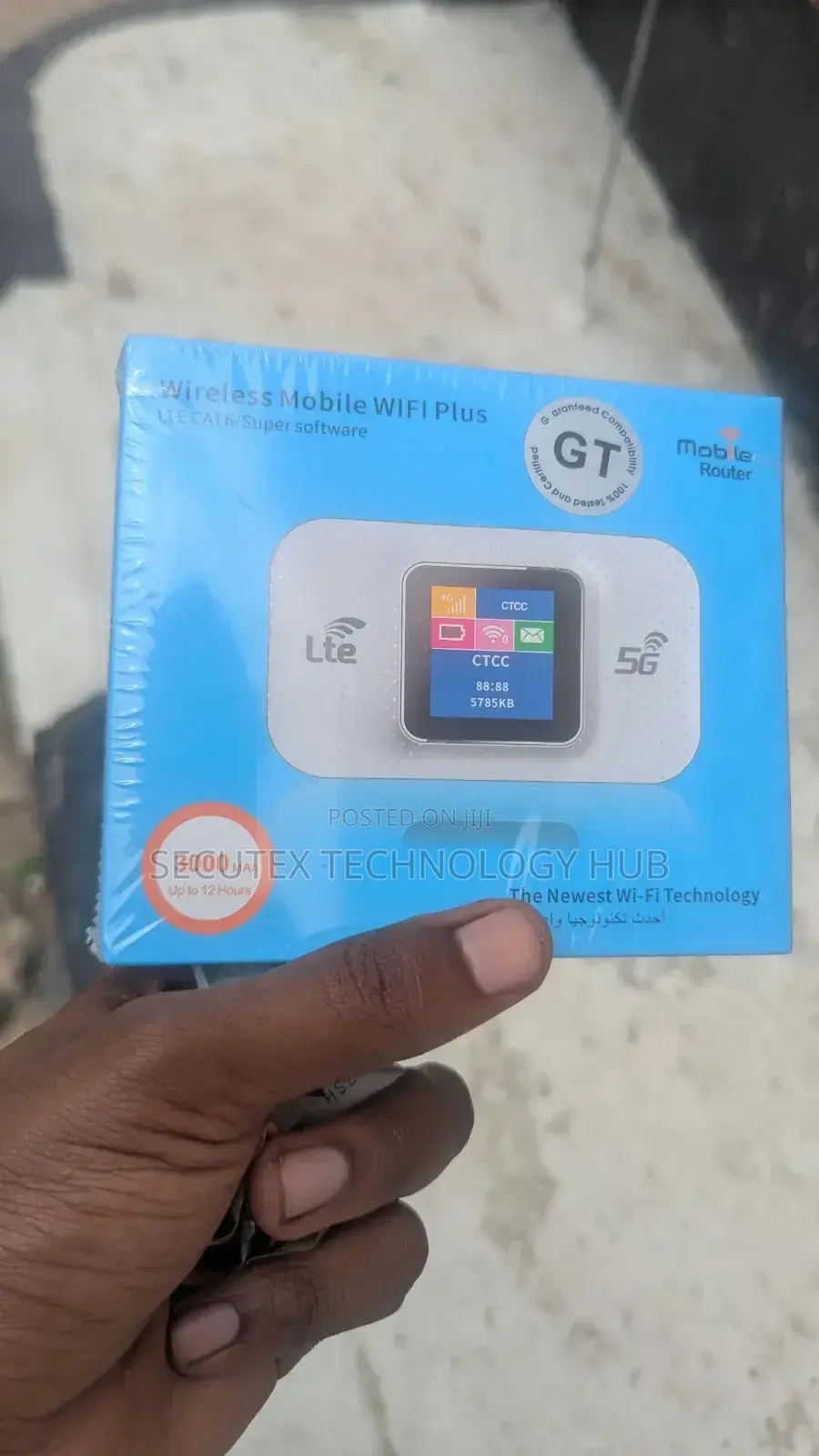 WIRELESS MOBILE 4g/5g LTE Portable WiFi Router Mifi