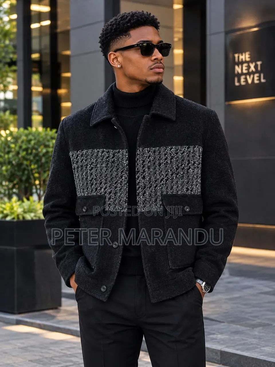 Men's Premium Woolen Casual Jacket Mpya Kabisa! 