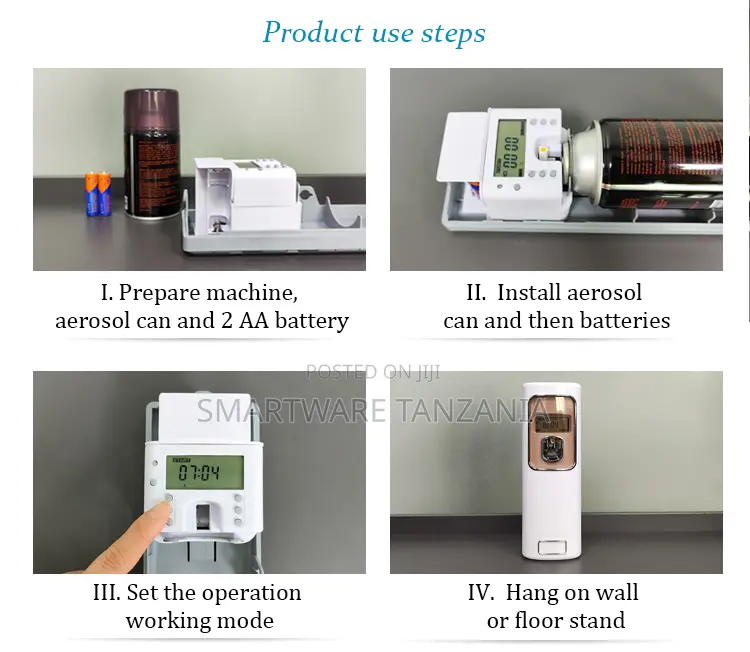 Automatic Air Freshener Dispenser Wall Mounted Spraying Machine