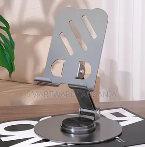 Aluminium Phone Holder Stand With Adjustable Viewing Angle and Base