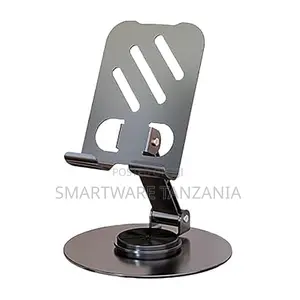 Aluminium Phone Holder Stand With Adjustable Viewing Angle and Base