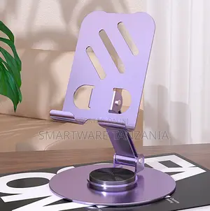 Adjustable Laptop Stand, Aluminum Alloy, Purple, Ergonomic Design