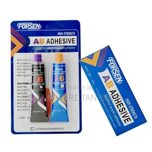 Forsen AB Adhesive, High Strength, Modified Acrylic, 2 X 10g Tubes