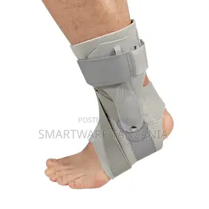 Ankle Brace Stabilizer With Adjustable Straps and Breathable Material