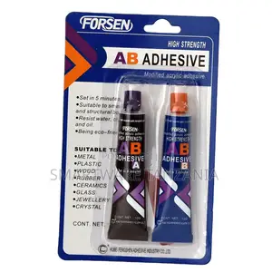 Forsen High Strength AB Adhesive, Modified Acrylic, Set in 5 Minutes