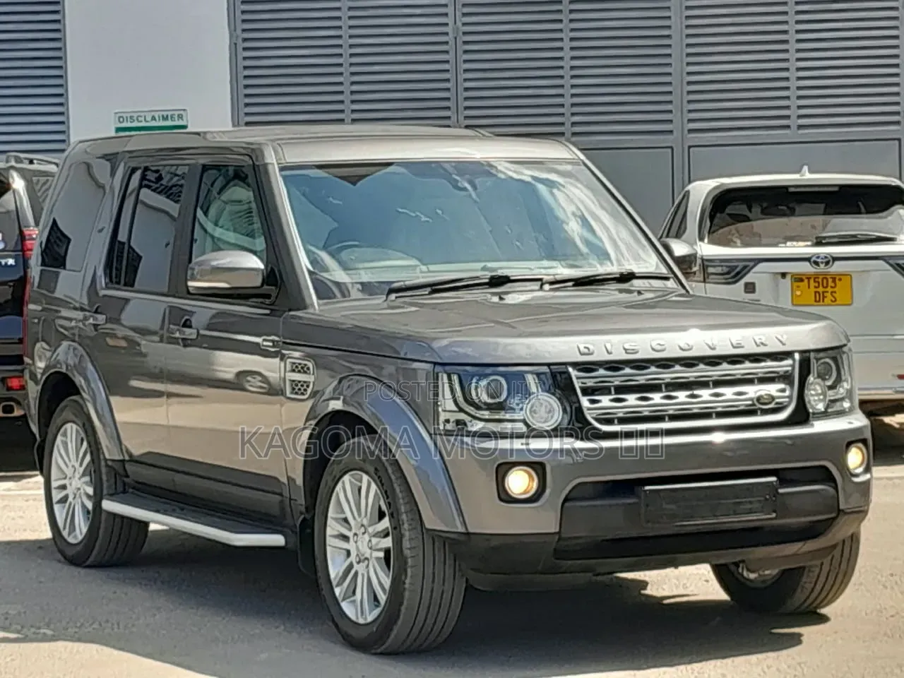 Land Rover Discovery 2016 Gray