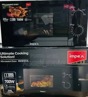 Impex MO8101A 20L 700W Microwave Oven (No Grill)
