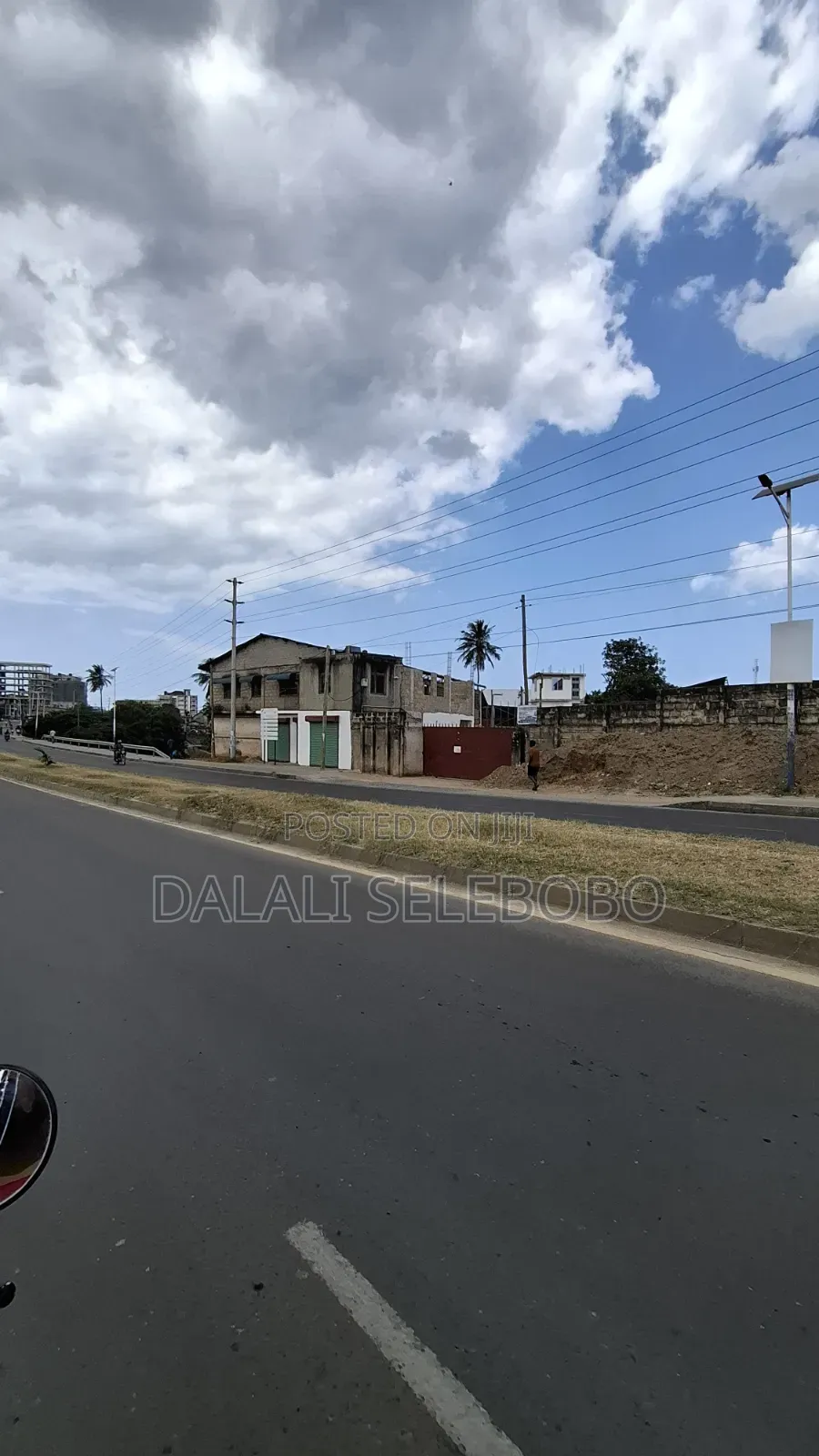 Busness Centre Market Look Main Road at Sinza Legho