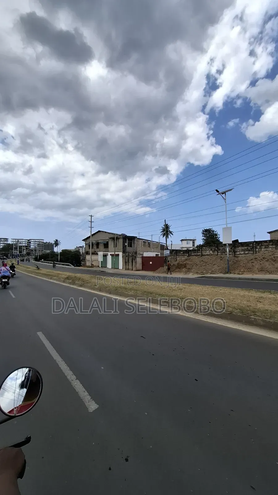 Busness Centre Market Look Main Road at Sinza Legho