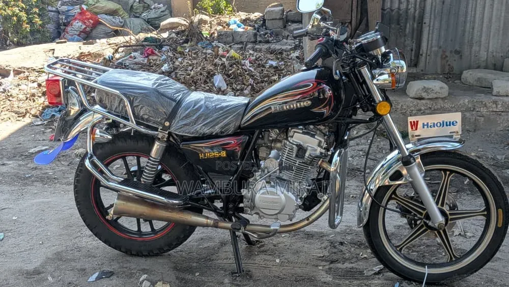New Haojue HJ125-8F 2026 Black