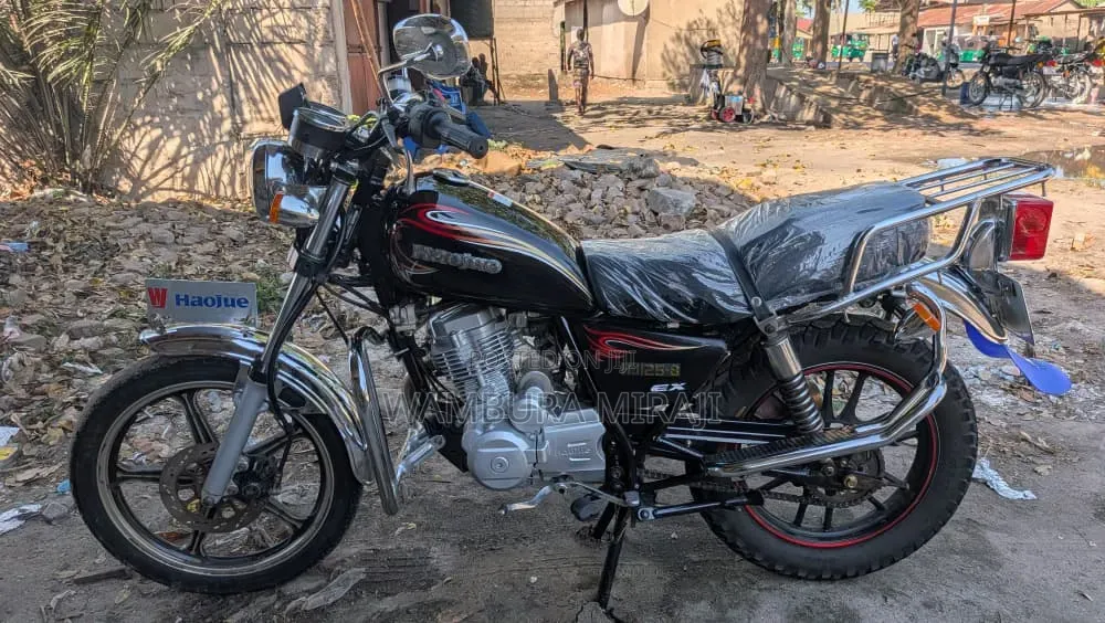 New Haojue HJ125-8F 2026 Black