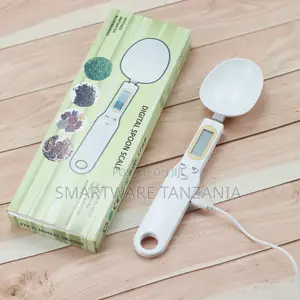Digital Spoon Scale With LCD Display, 300g Capacity, Rechargeable