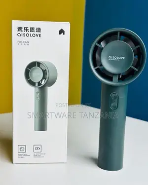 Portable Handheld Fan With Rechargeable Battery, 6 Hours Use