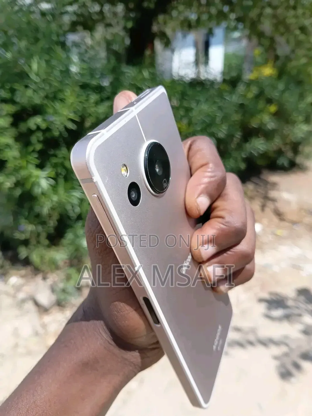 Sharp Aquos sense5G 128 GB Silver