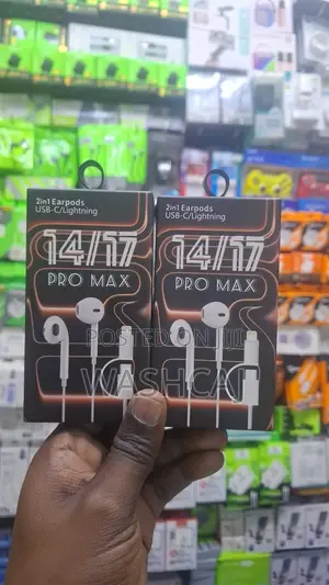 2-in-1 Earpods Pro Max With USB-C/Lightning Connector