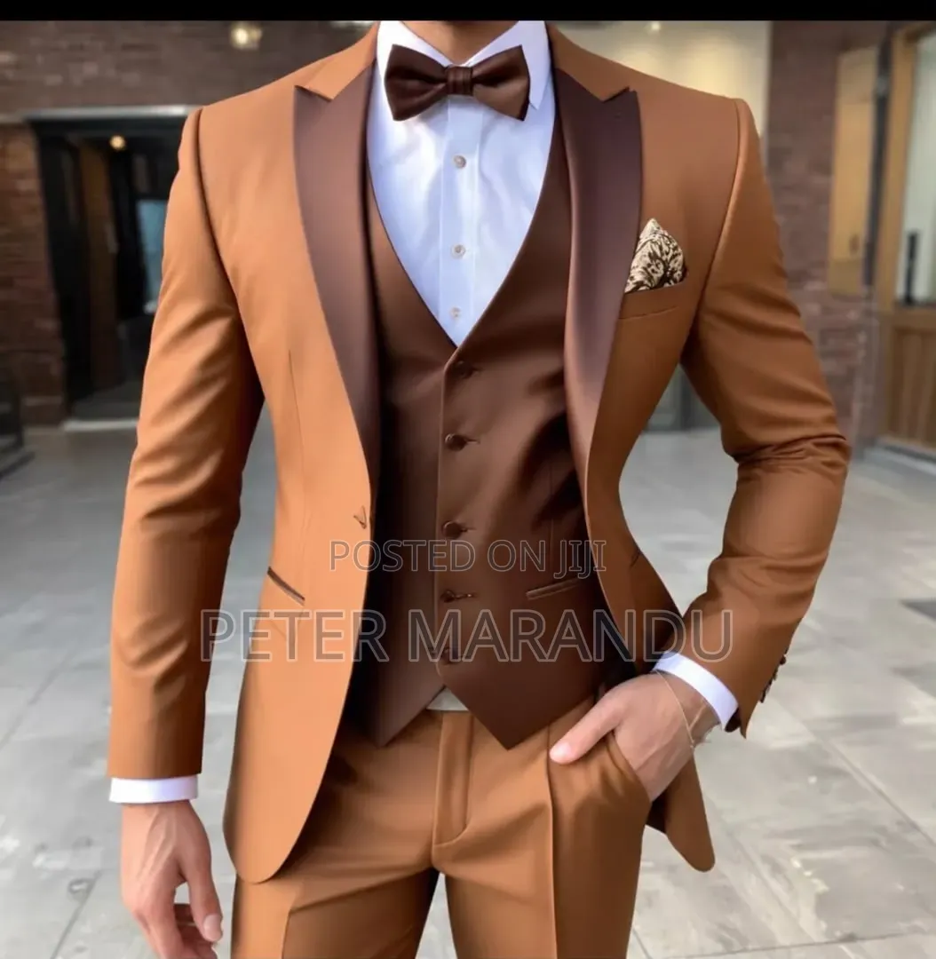 Suti Za Kiume Za Vipande Vitatu (3-Piece Tuxedo) - Kazi Ya Kifalme!