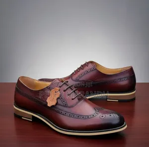 Men's Clarks Wingtip Oxford Shoes Mpya Kabisa!