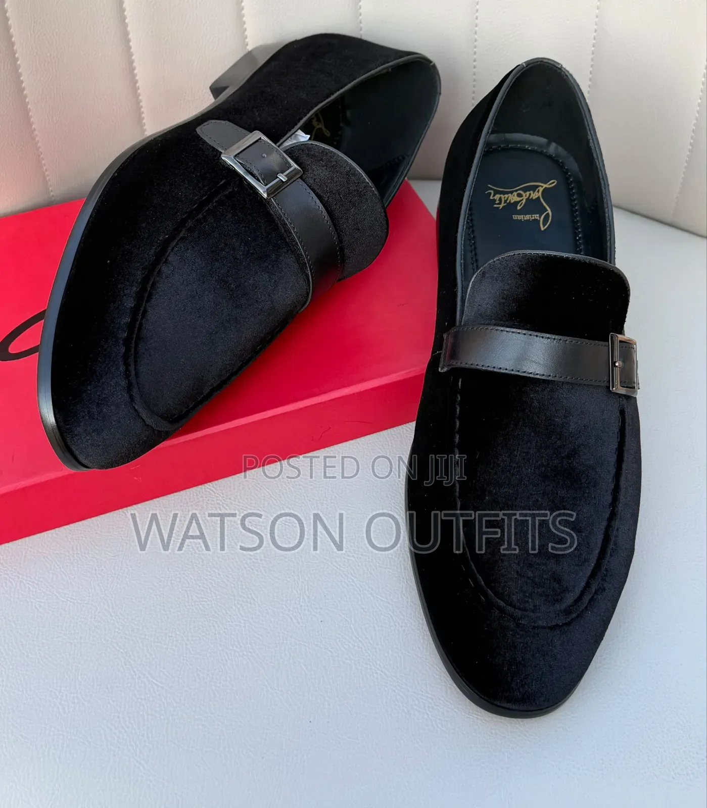 Men's Leather Shoes or Mocca Footwears 1 Black Colour