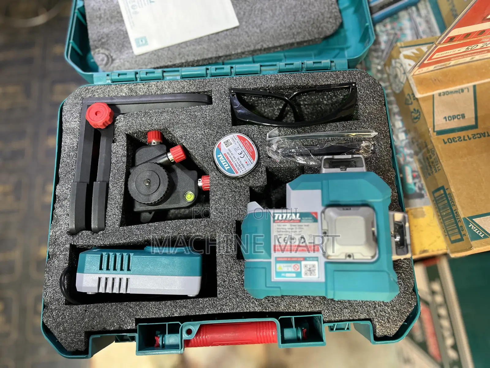 Cordless 3D Laser Level