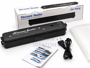 Black Household Automatic Vacuum Sealer Machine