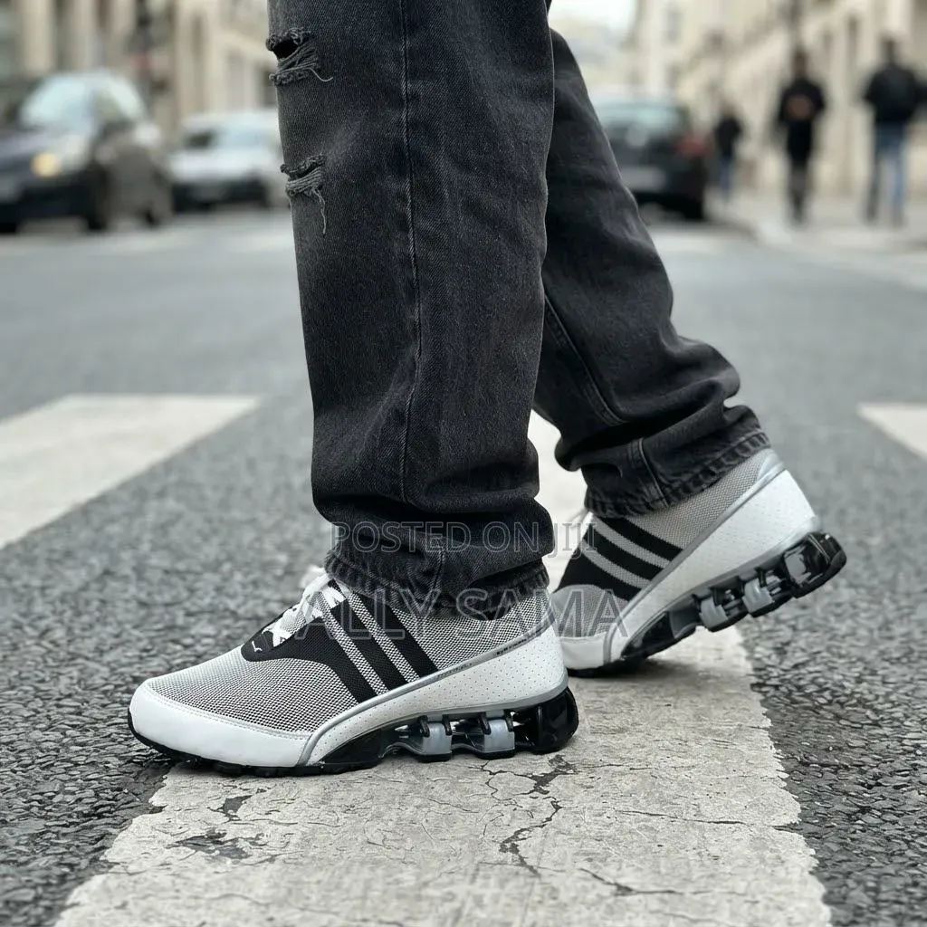 Men's Sneakers Adidas Material Canvas Leather
