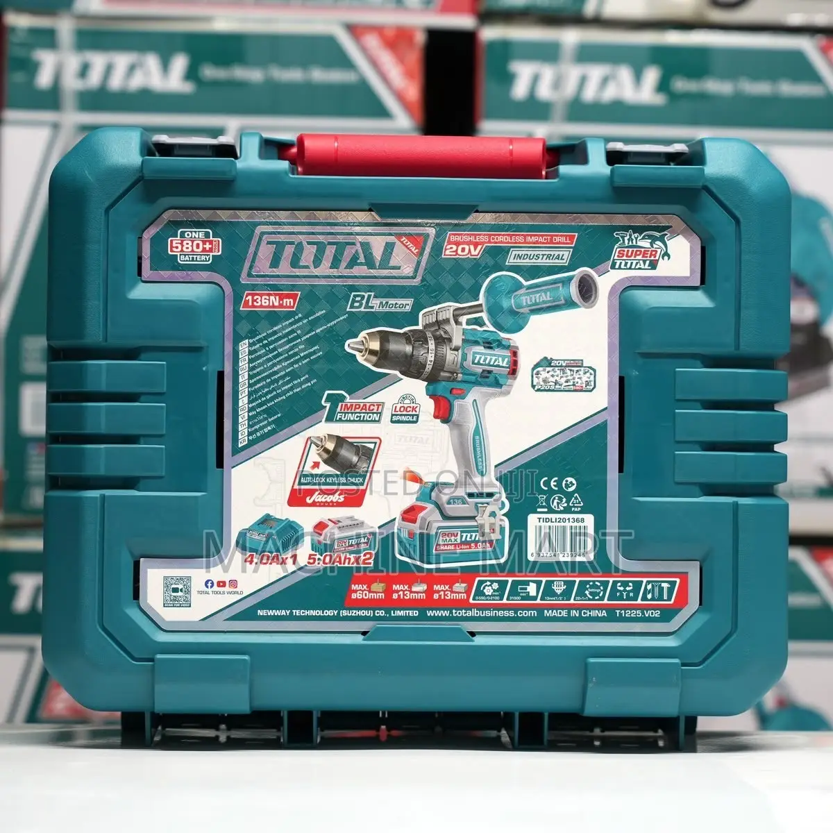 Impact Drill Cordless 20v Total
