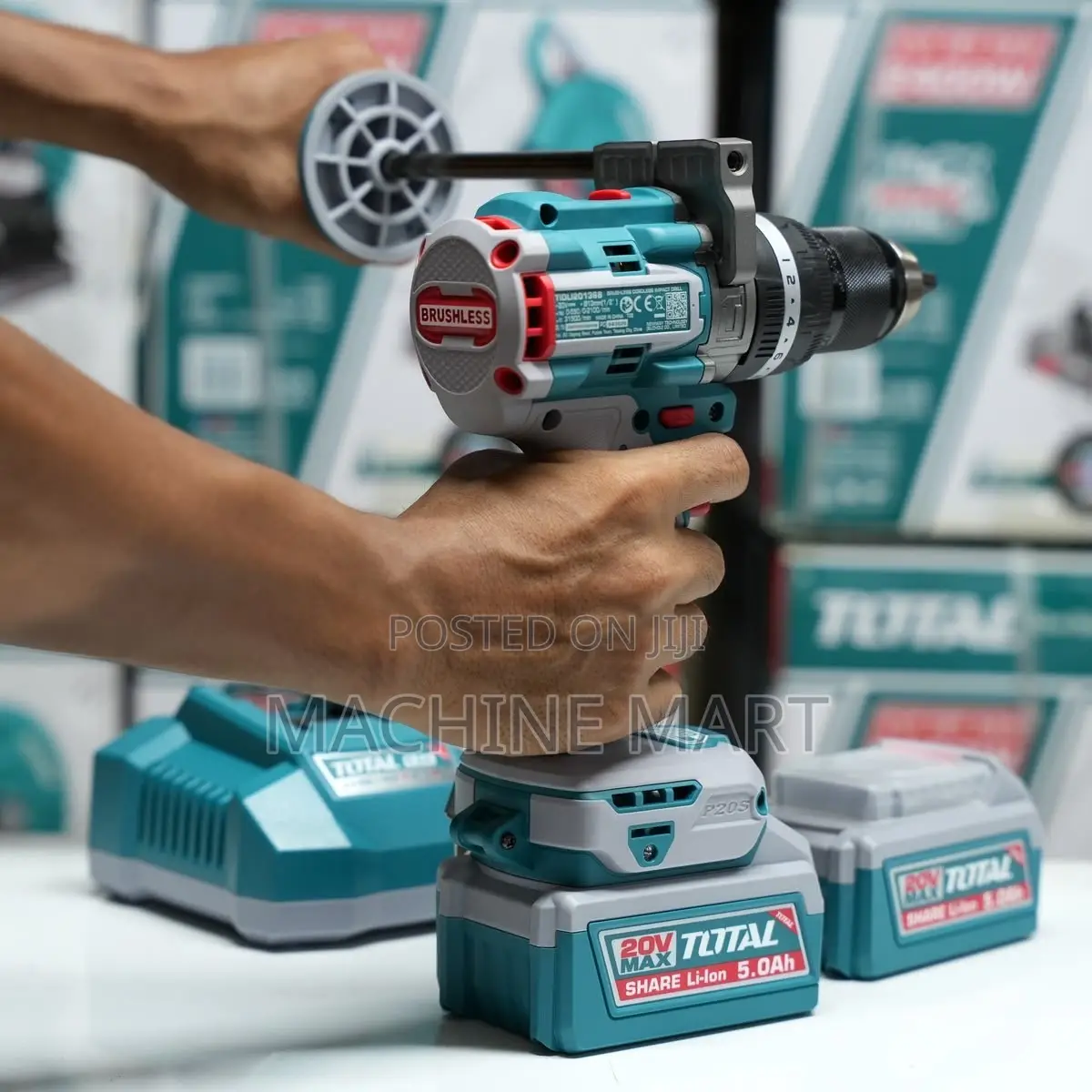 Impact Drill Cordless 20v Total