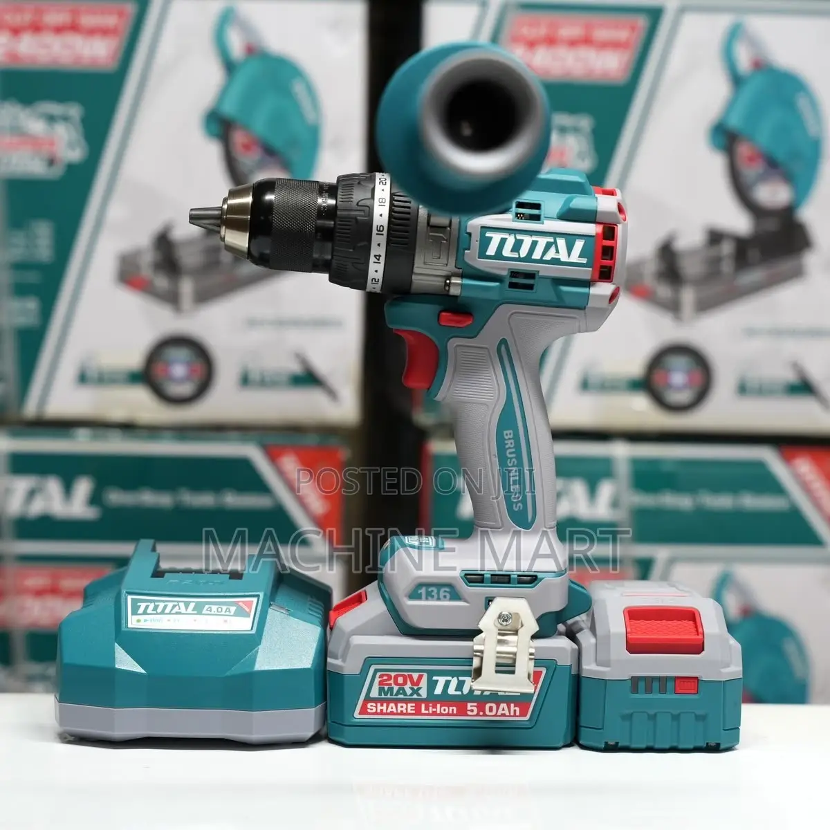 Impact Drill Cordless 20v Total