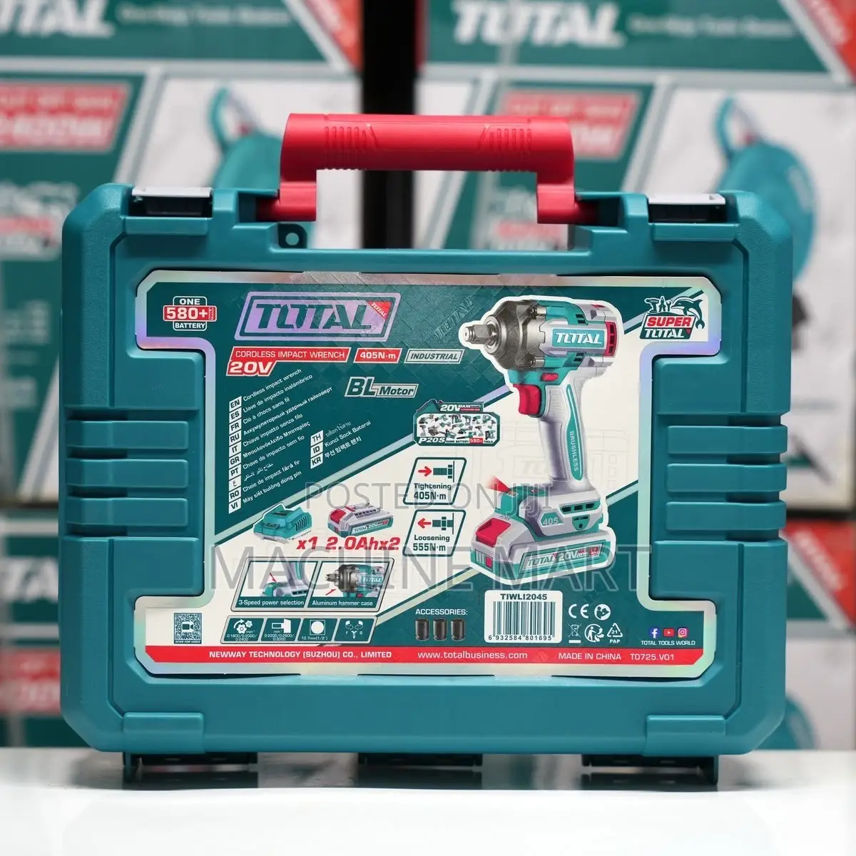Cordless Impact Wrench 20v Total