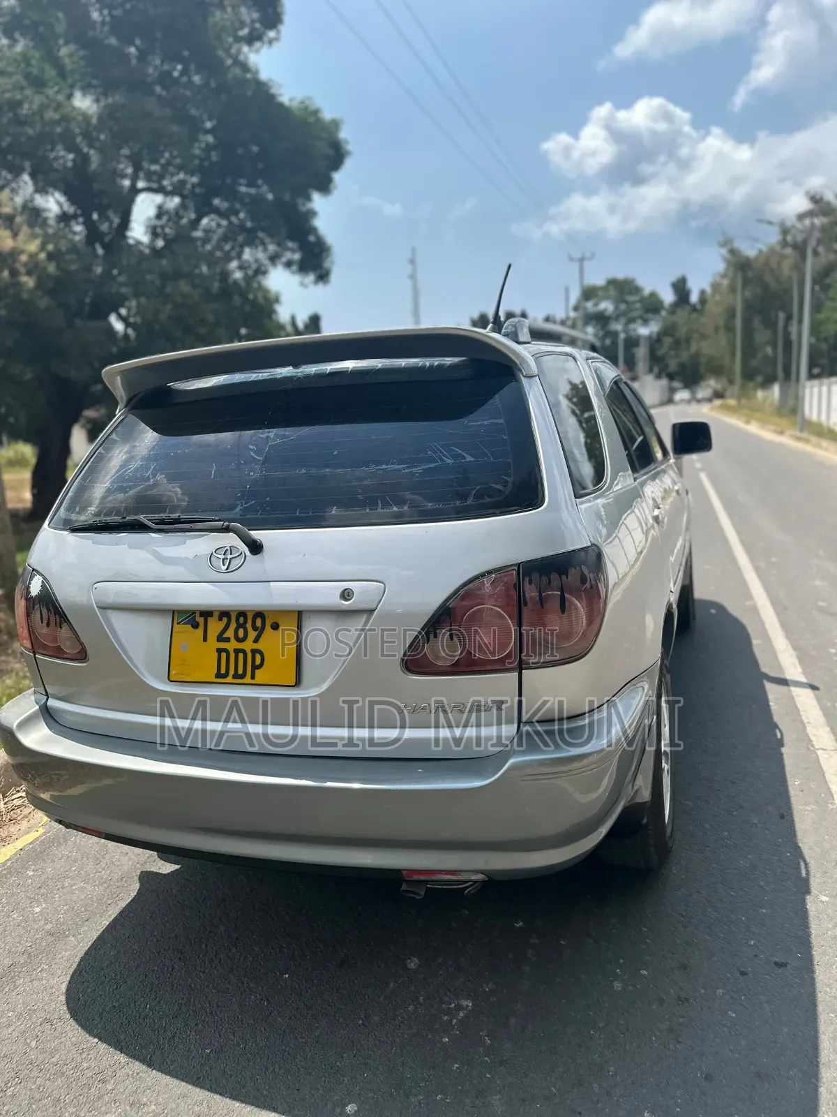 Toyota Harrier 2002 Silver