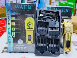 WAER Professional Hair Clipper WA 0125 Rechargeable Digital Display