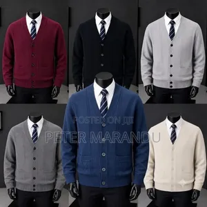 Premium Men's Knitted Cardigan Sweaters