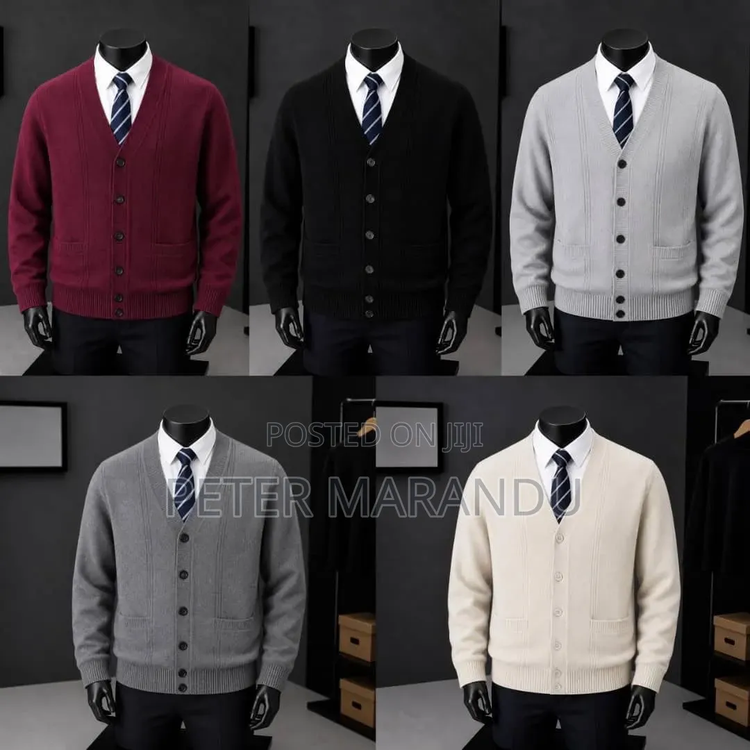 Premium Men's Knitted Cardigan Sweaters