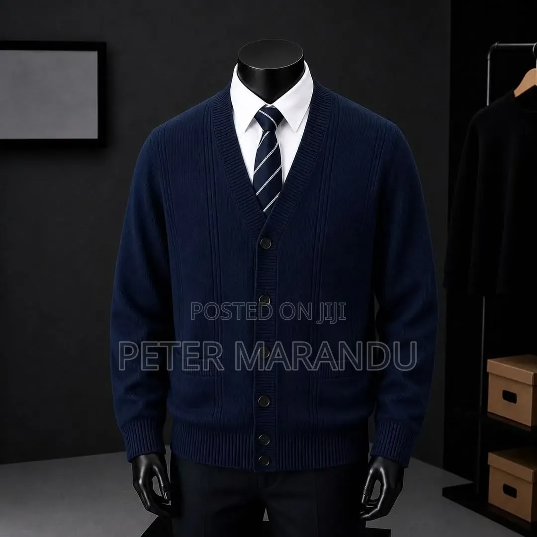 Premium Men's Knitted Cardigan Sweaters