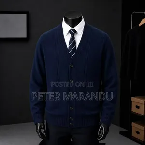Premium Men's Knitted Cardigan Sweaters