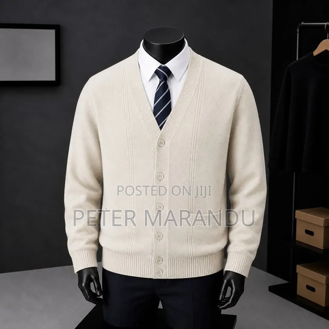 Premium Men's Knitted Cardigan Sweaters