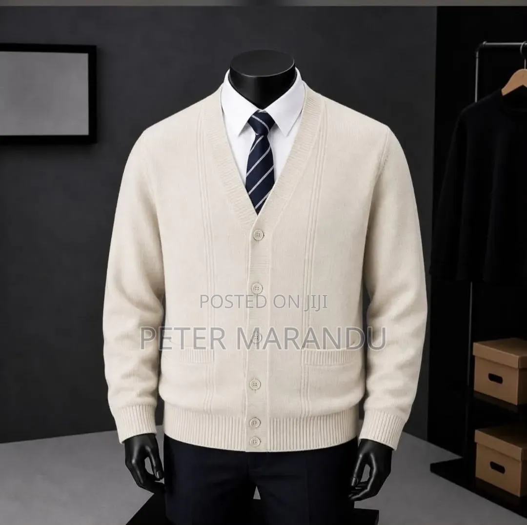 Premium Men's Knitted Cardigan Sweaters