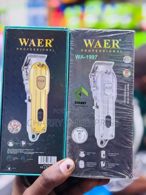 WAER Professional Rechargeable Hair Clipper WA-1997