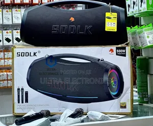 POWERFUL SODLK S1615Pro Portable Bluetooth Speaker 500W Dual Mic