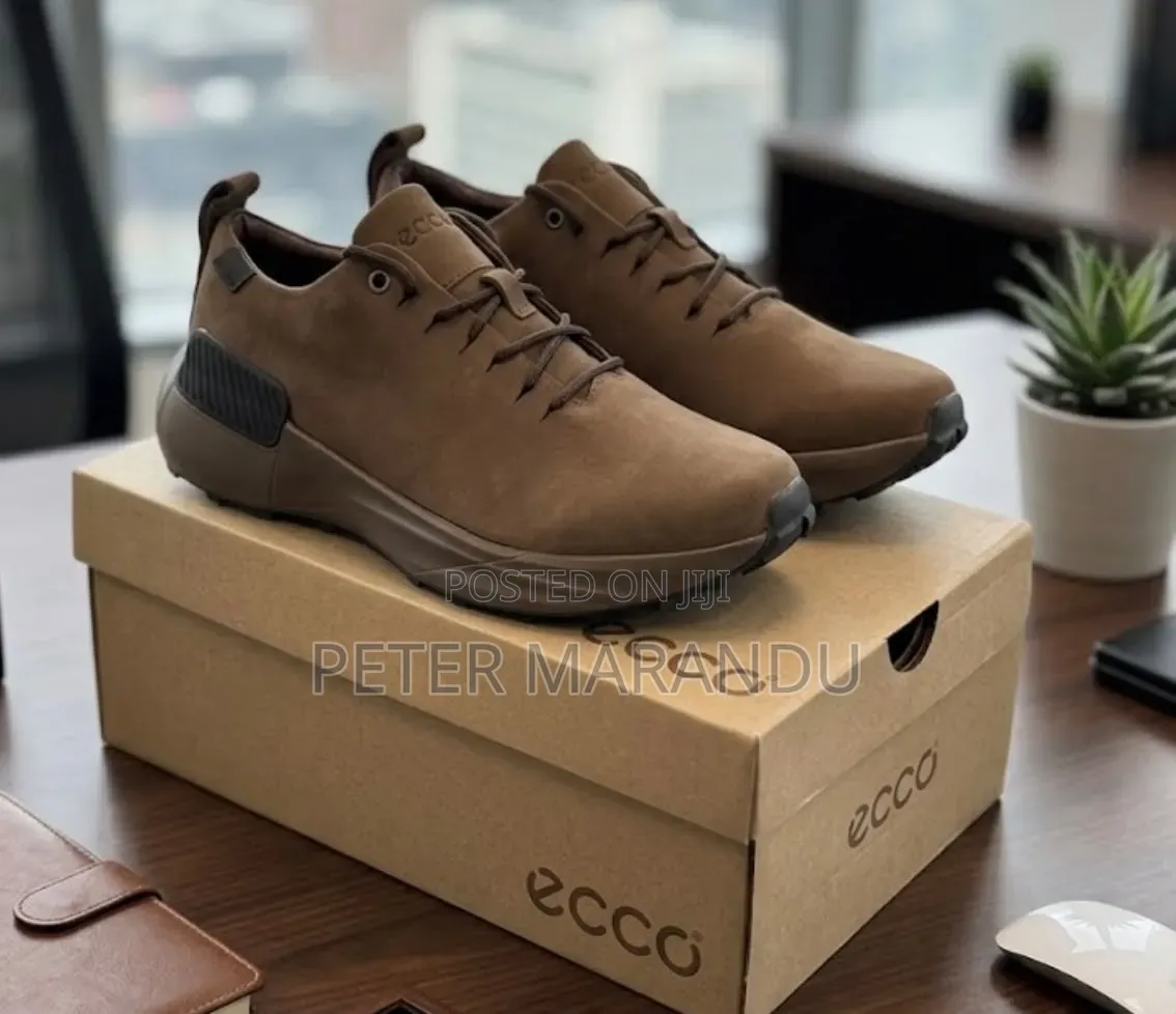 Premium Men's ECCO Smart Casual Sneakers)