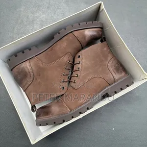 Premium Quality Men's Timberland Leather Boots)