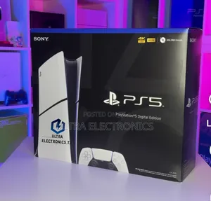 Sony Ps5 Game Slim Digital Edition 1 Tb Brand New Pad 1 USB