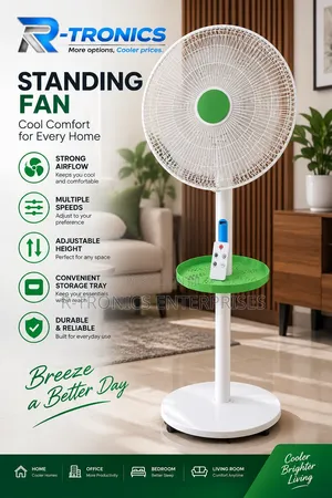 14 Inch Poacoli Stand Fan