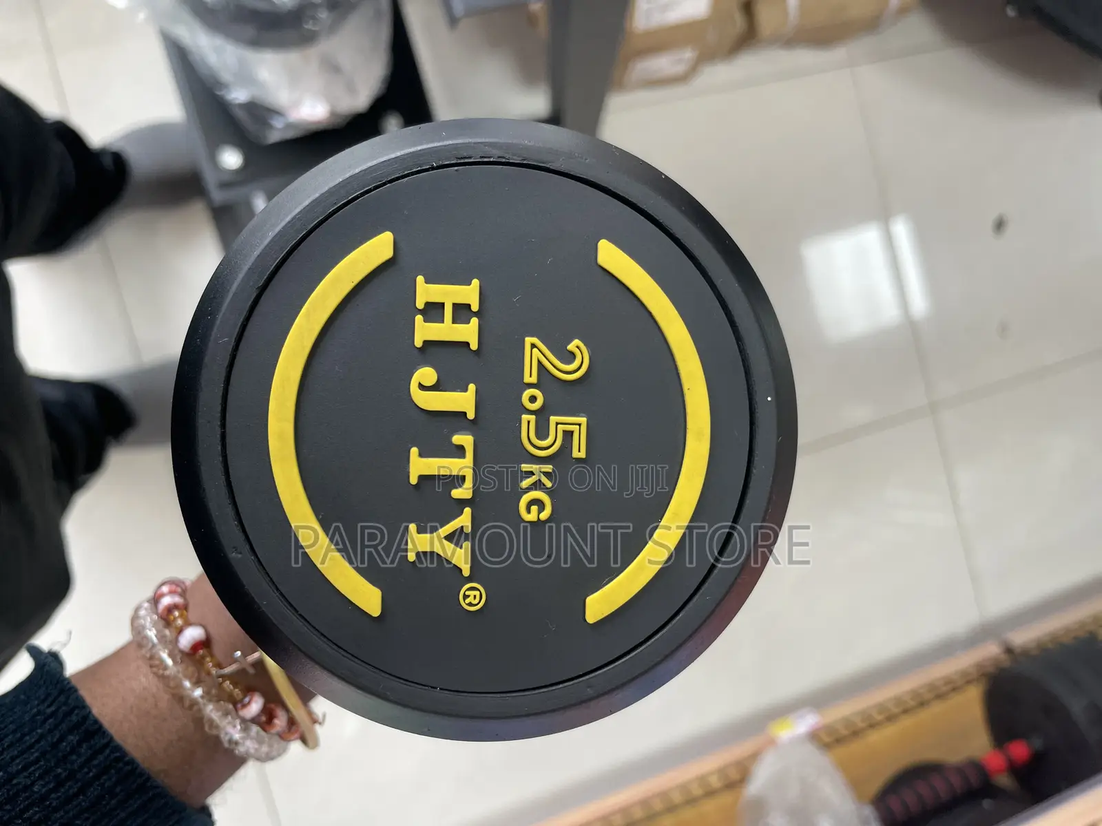 Round Rubber Dumbbels
