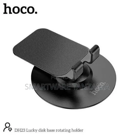 Hoco DH23 Folding Rotatable Desktop Stand, 360-Degree Rotation