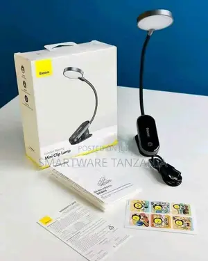 Baseus Mini Clip Lamp With Adjustable Gooseneck, LED Light USB Powered