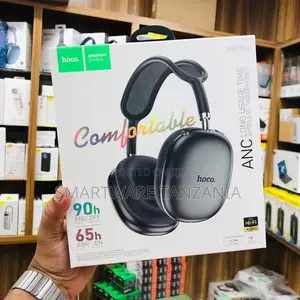 Hoco W55 Plus Wireless Headphones With ANC, 65h Playtime, Hi-Fi Audio