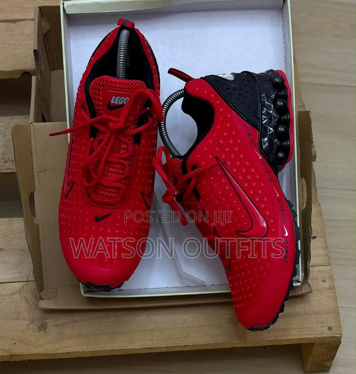 Men's Leather Shoes or Footwears 5 Colours LEGO AIRMAX NIKE BRAND