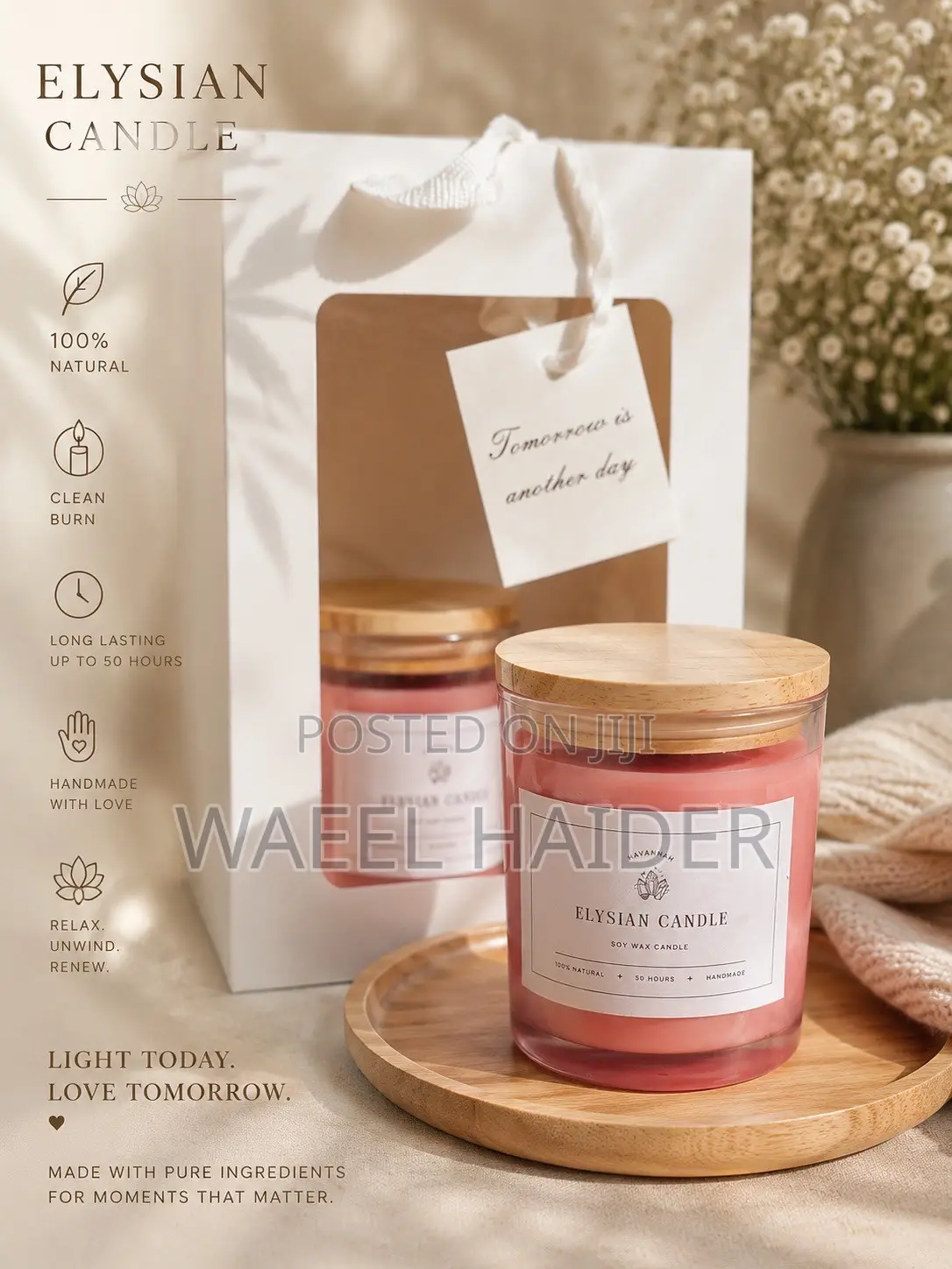 Handmade Scented Candles for Sale