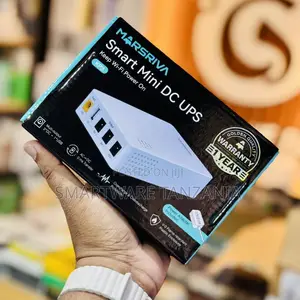 Marsriva Smart Mini DC UPS With Multi-Output Ports, 12V Power Supply